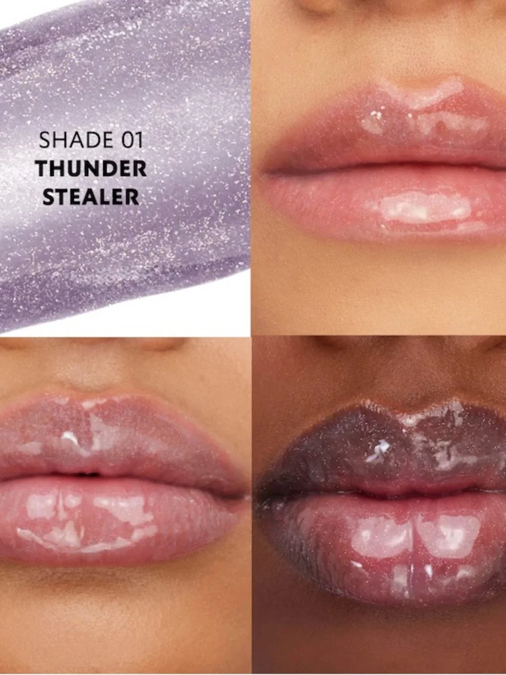 Yves Saint Laurent Loveshine Plumping Lip Oil Gloss 01 Thunder Stealer
